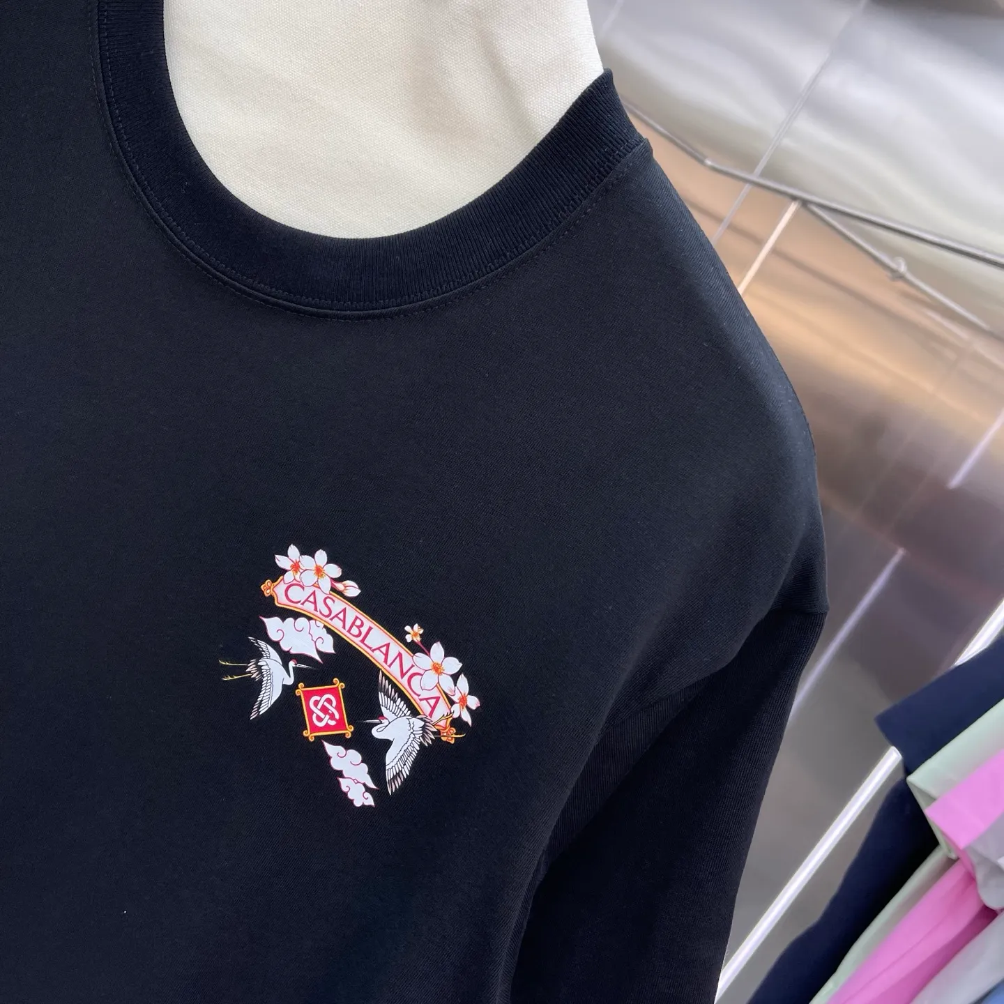 New Arrival Casablanca Classic Series T ～ ， ， 。 ， Classic ， In Stock ！ ：White Black Green Gray Light Green Blue Royal Blue Orange（8 ） Size：S M L XL XXL